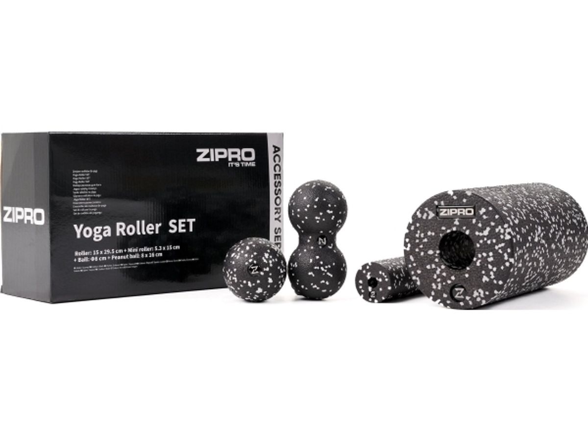 Zipro Massage Yoga Roller 4 Elementer