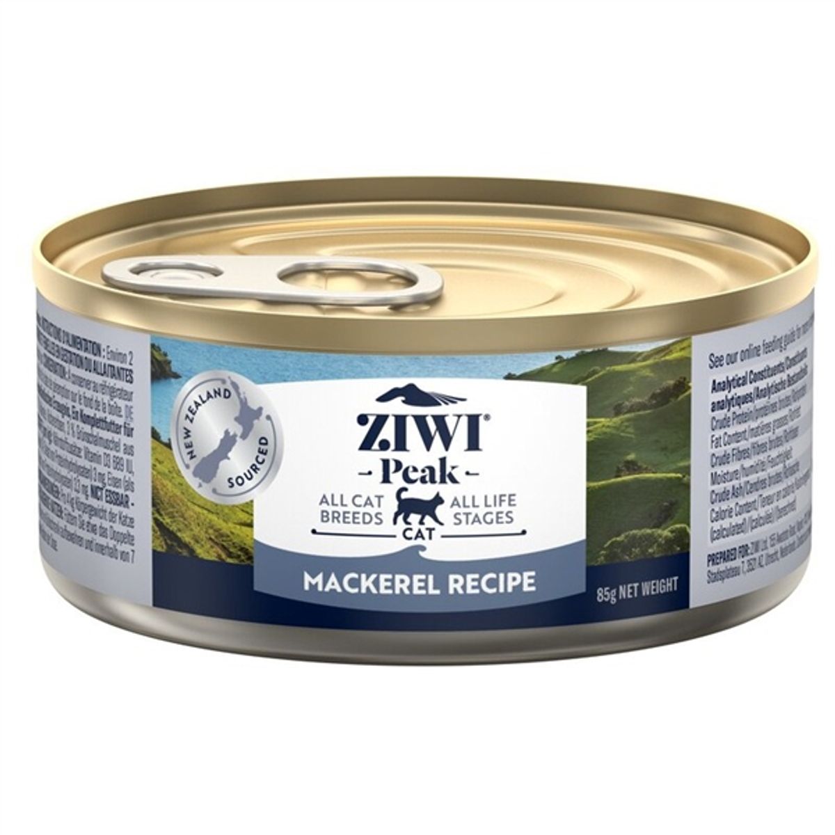 ZiwiPeak Cat dåsemad Mackerel, 85g