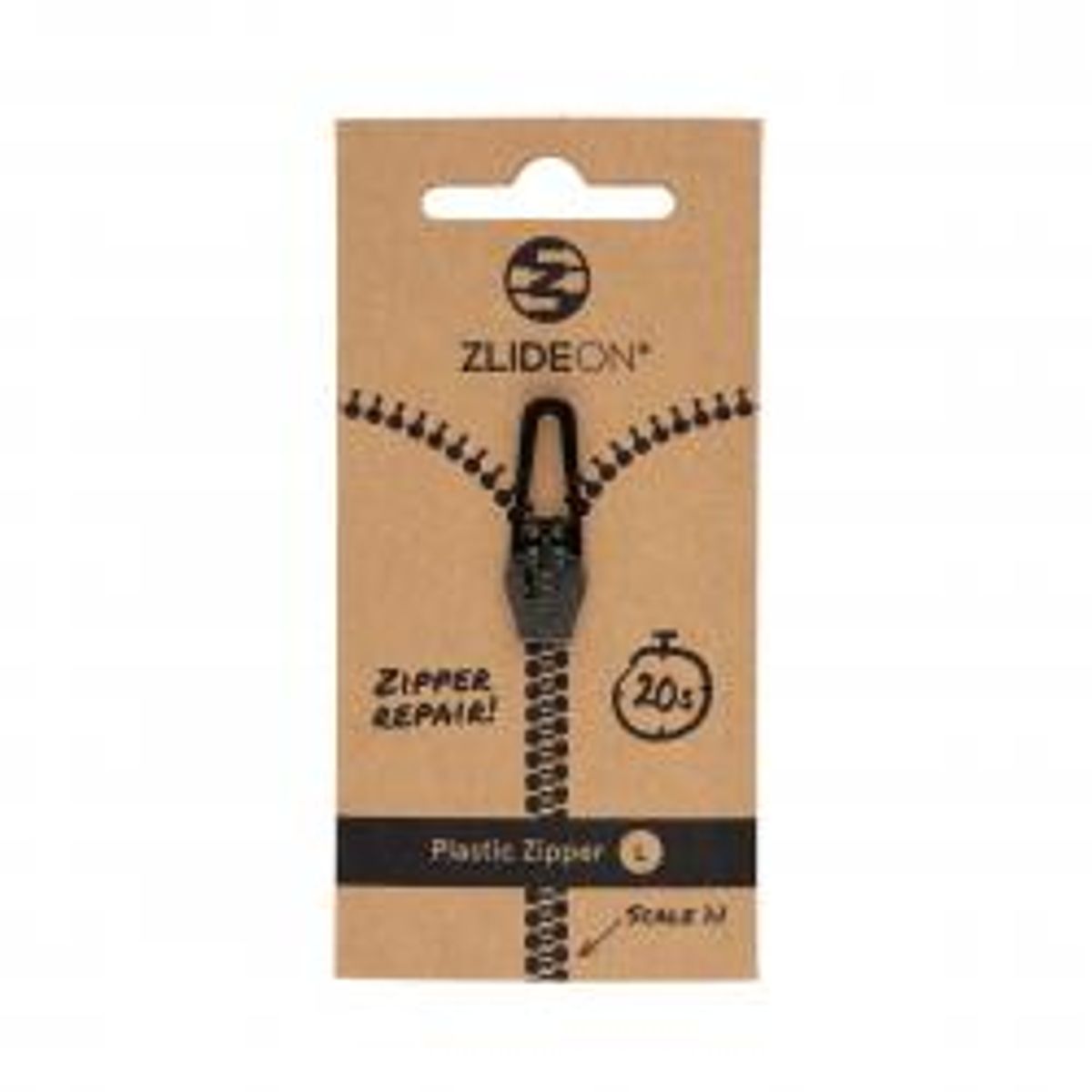 Zlideon Normal Plastic Zipper L