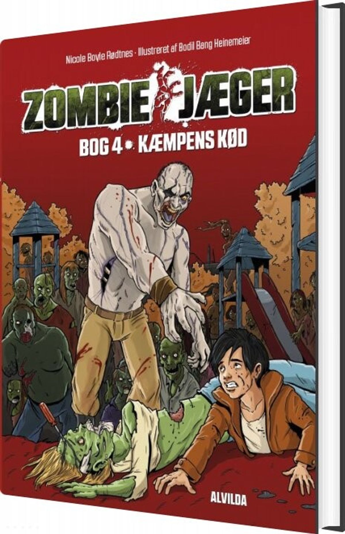 Zombie-jæger 4: Kæmpens Kød - Nicole Boyle Rødtnes - Bog