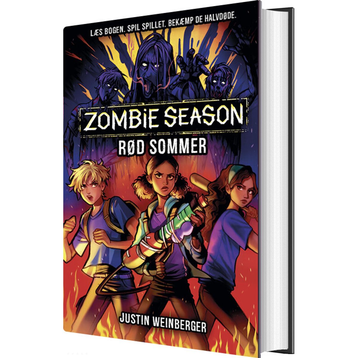 Zombie Season 1: Rød Sommer - Justin Weinberger - Bog