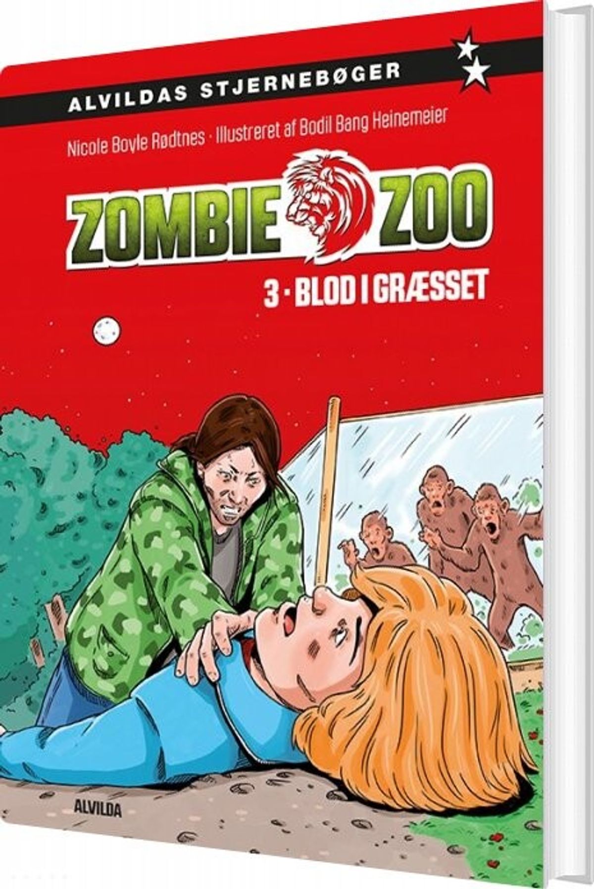 Zombie Zoo 3: Blod I Græsset - Nicole Boyle Rødtnes - Bog