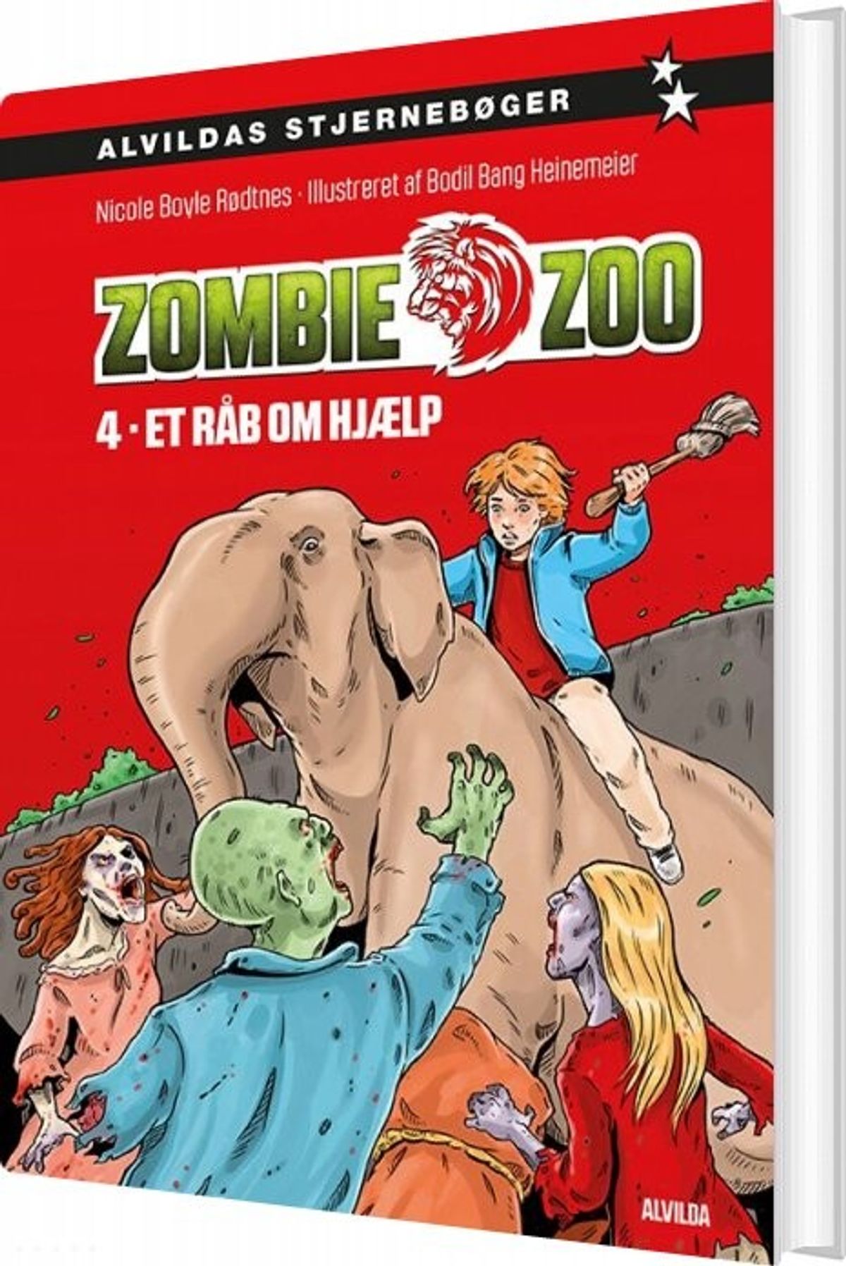 Zombie Zoo 4: Et Råb Om Hjælp - Nicole Boyle Rødtnes - Bog