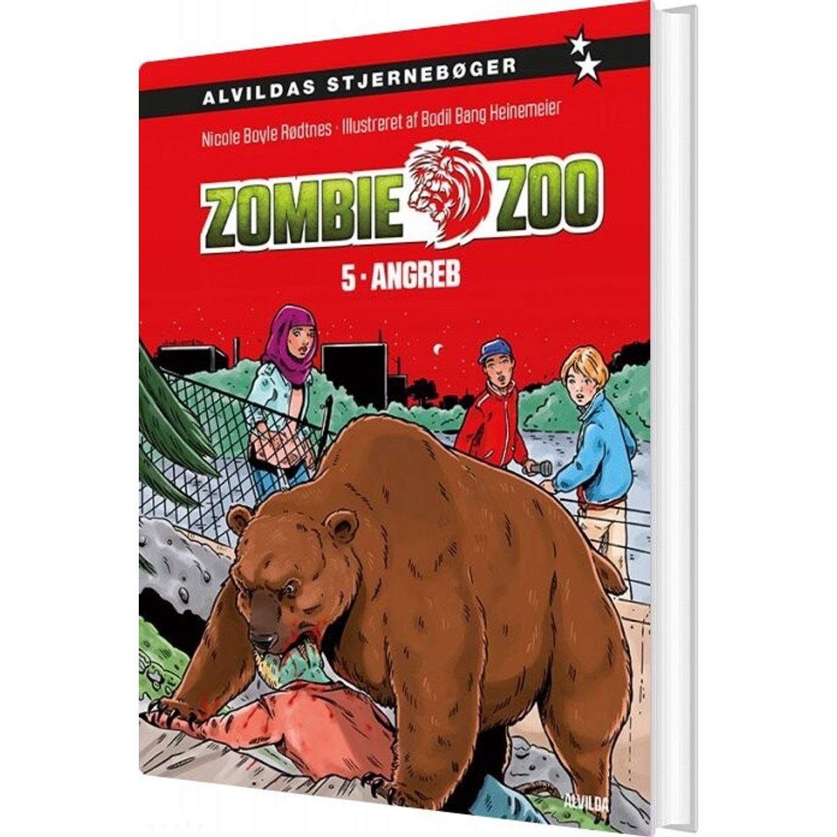 Zombie Zoo 5: Angreb - Nicole Boyle Rødtnes - Bog