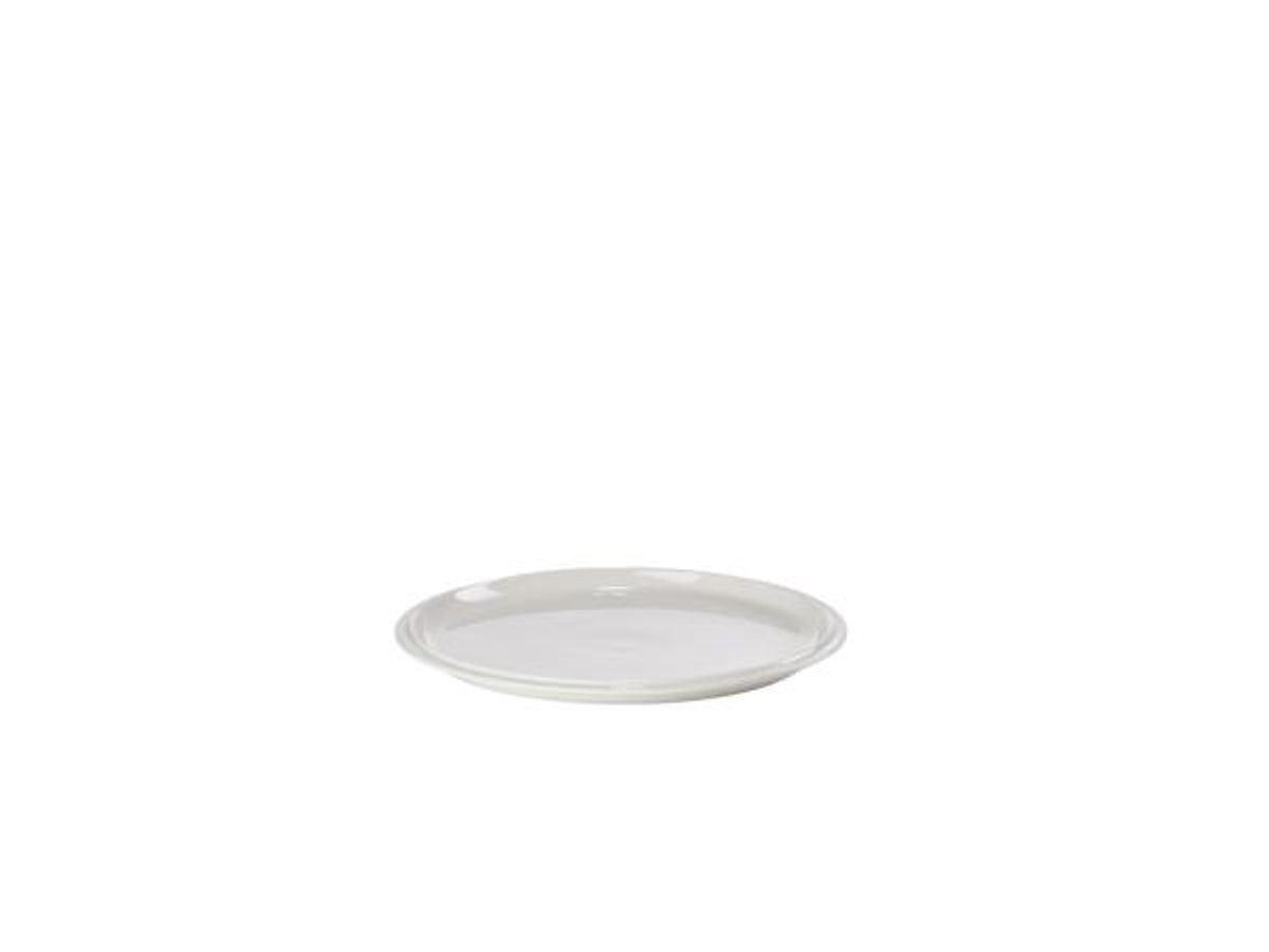 ZONE Denmark - Tallerken Eau 24 cm Offwhite Porcelæn