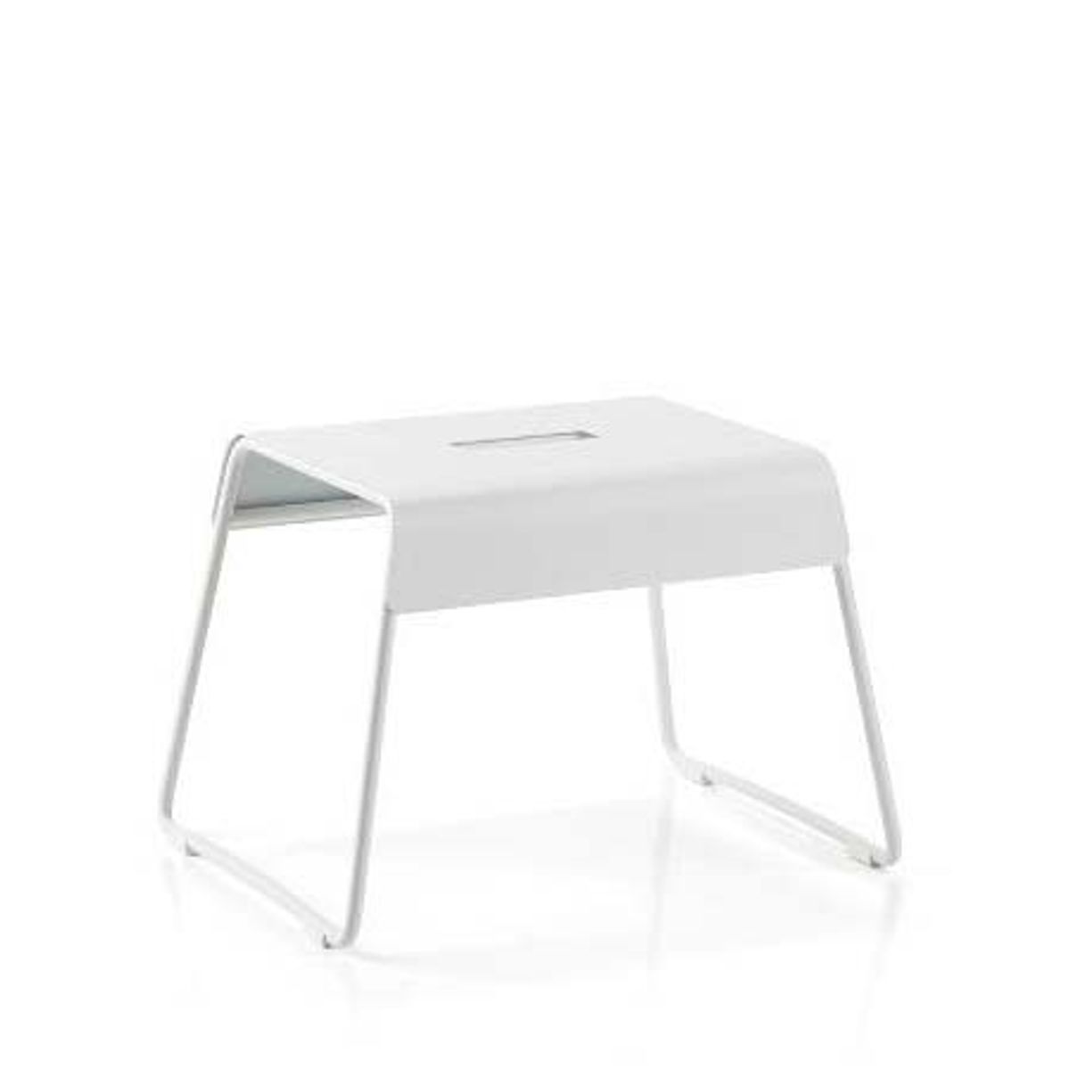 ZONE Denmark - Zone A-Stool Skammel 39 x 30 x 27,5 cm Hvid