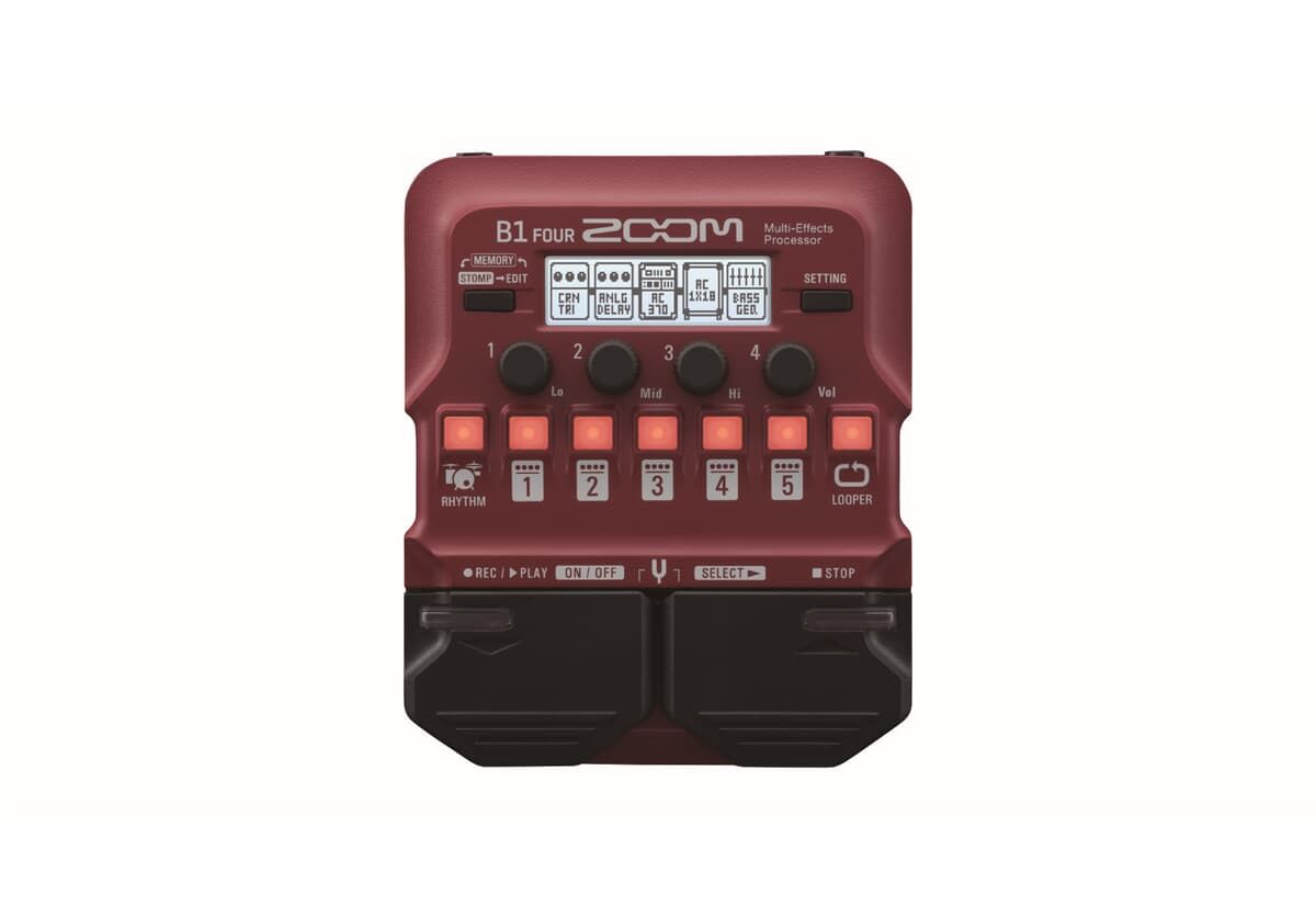 Zoom B1 Four Bas Multieffekt