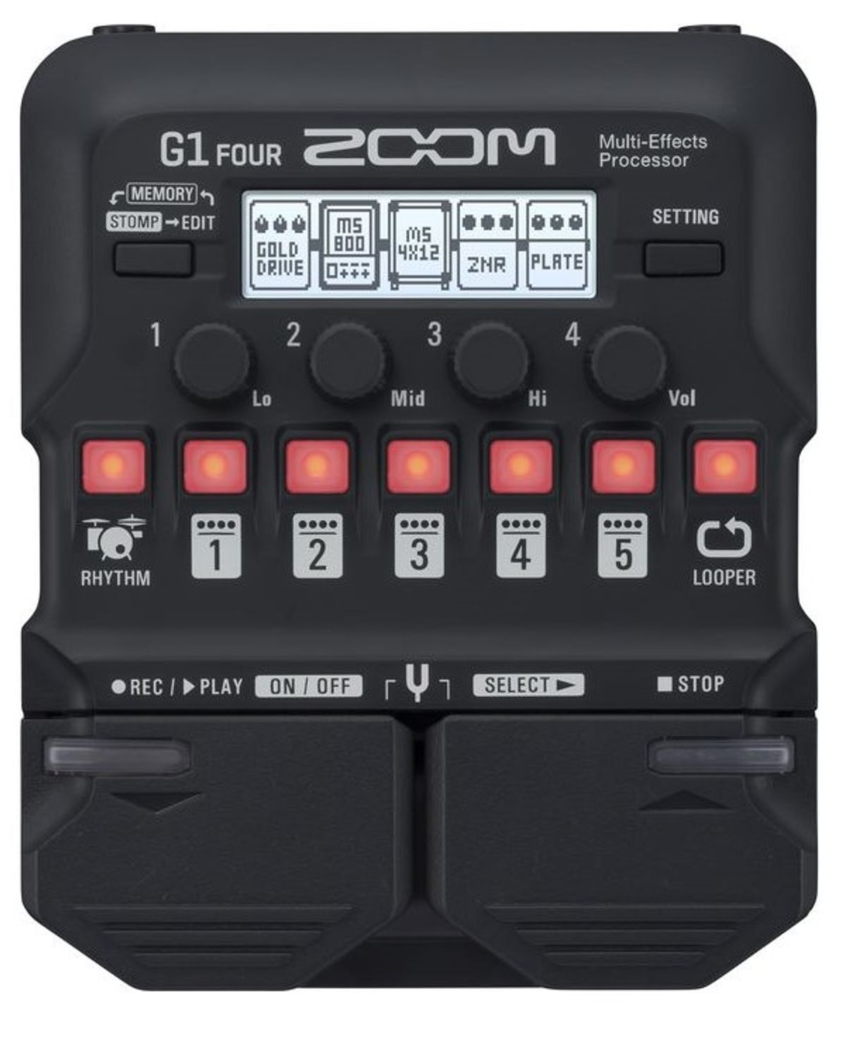 Zoom G1 FOUR Multi-effekt pedal