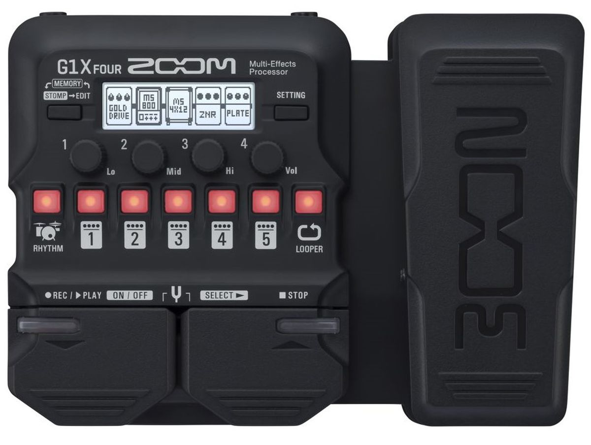 Zoom G1X FOUR Multi-effekt pedal