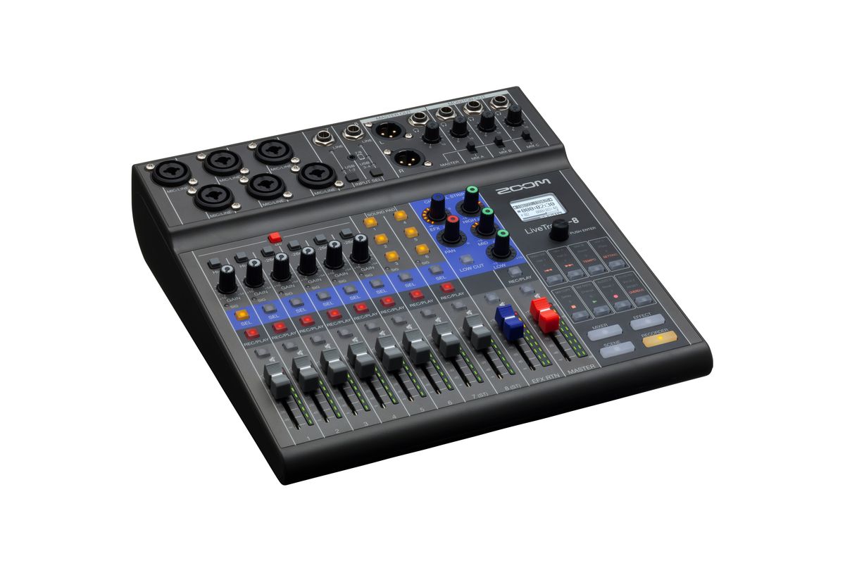 Zoom LiveTrak L-8 Podcastmixer/Interface