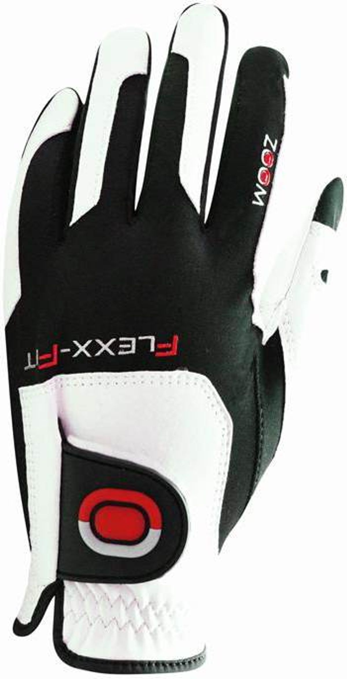 Zoom Tour Syntetisk Herre Golfhandske - White/Black/Red - Venstre - Str. Onesize