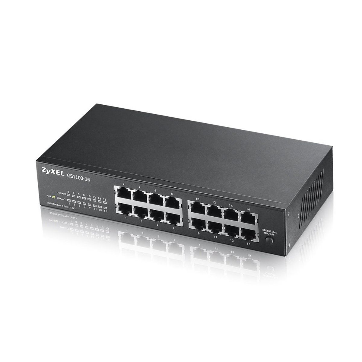 Zyxel GS1100-16 16 Ports Gigabit Switch