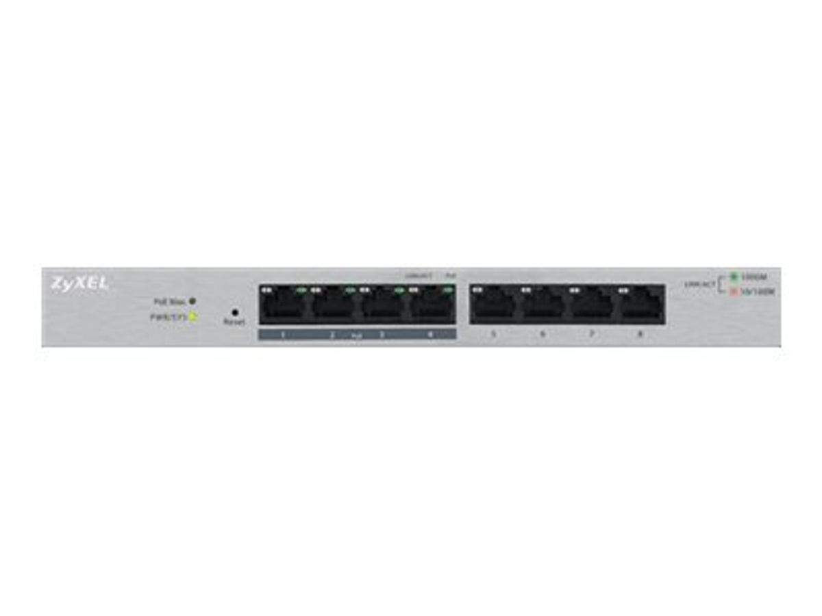 Zyxel GS1200-8HP Switch 8-porte Gigabit PoE+