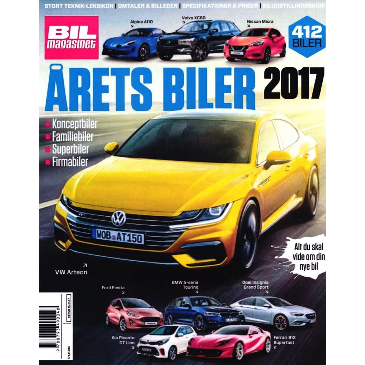 årets Biler 2017 - Bil Magasinet - Bog