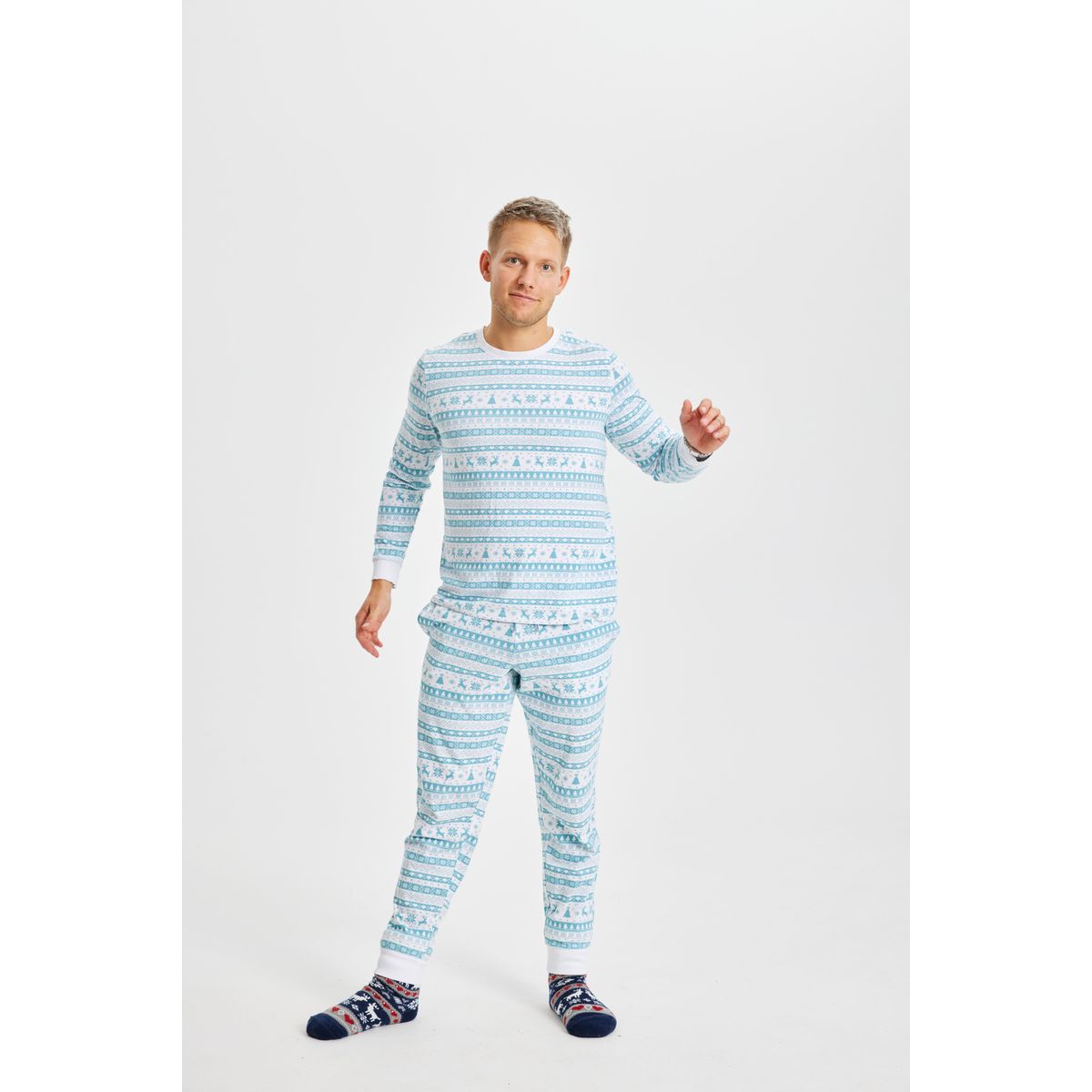 Årets julepyjamas: Christmassy Christmas Pyjamas - herre / mænd.