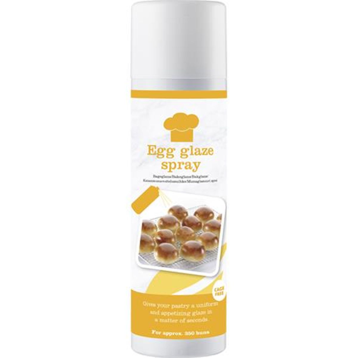 Æggespray bageglans 338 ml