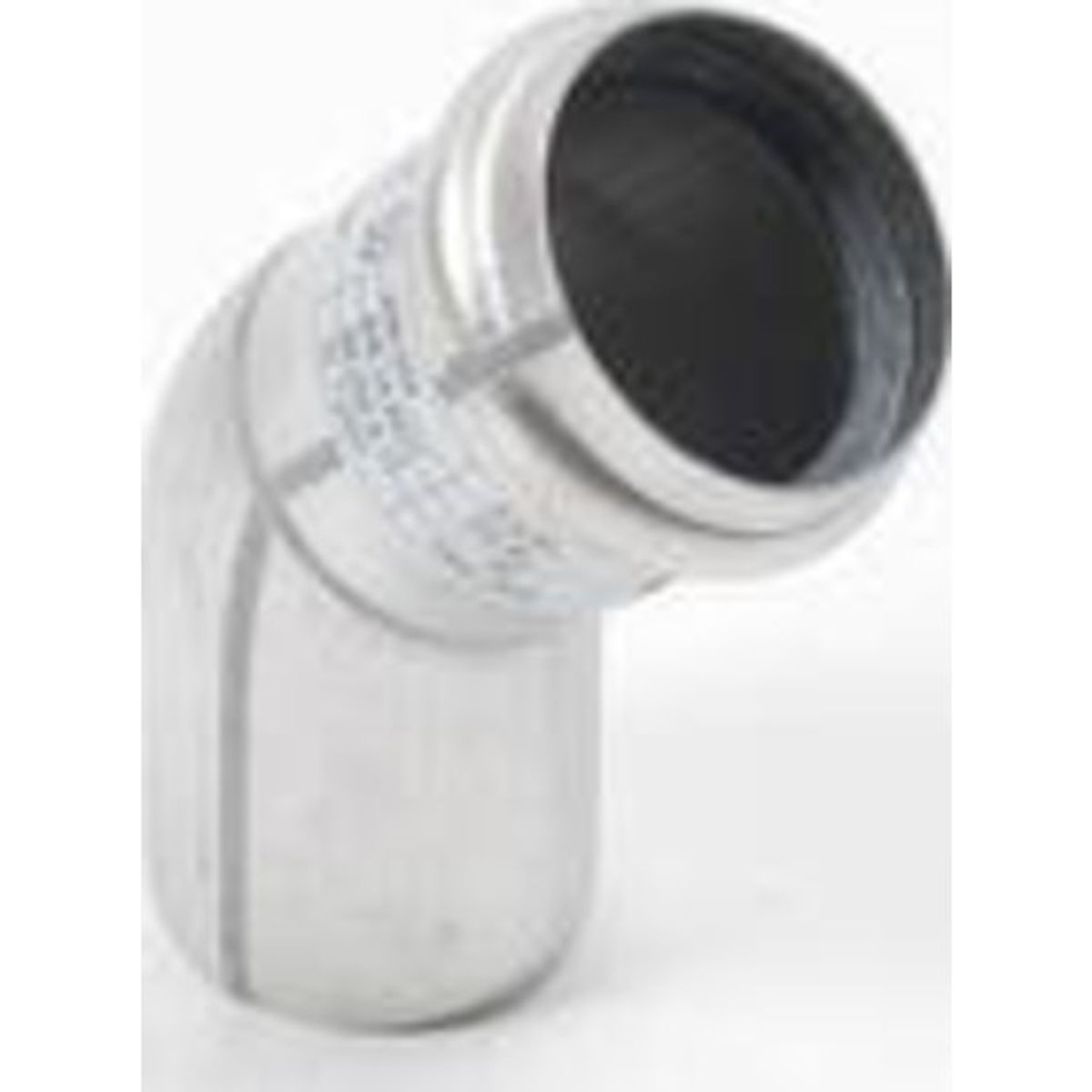 Ø 125 mm x 45° Bøjning rustfri AISI304/EN1.4301 Blücher