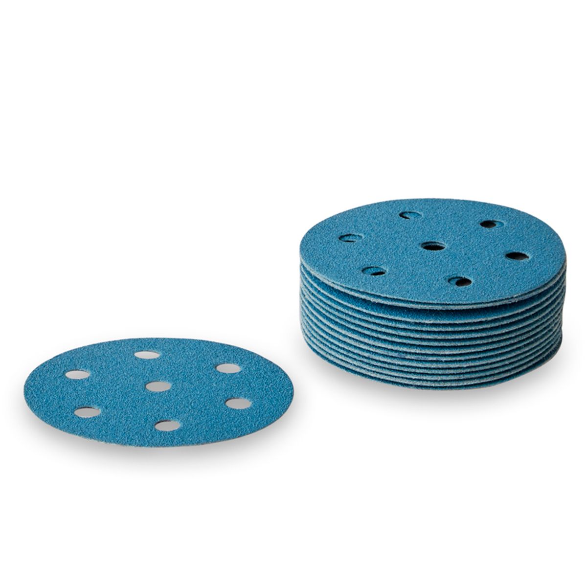 ø90mm sliberondeller 25 stk. - Cool Blue Korn P180