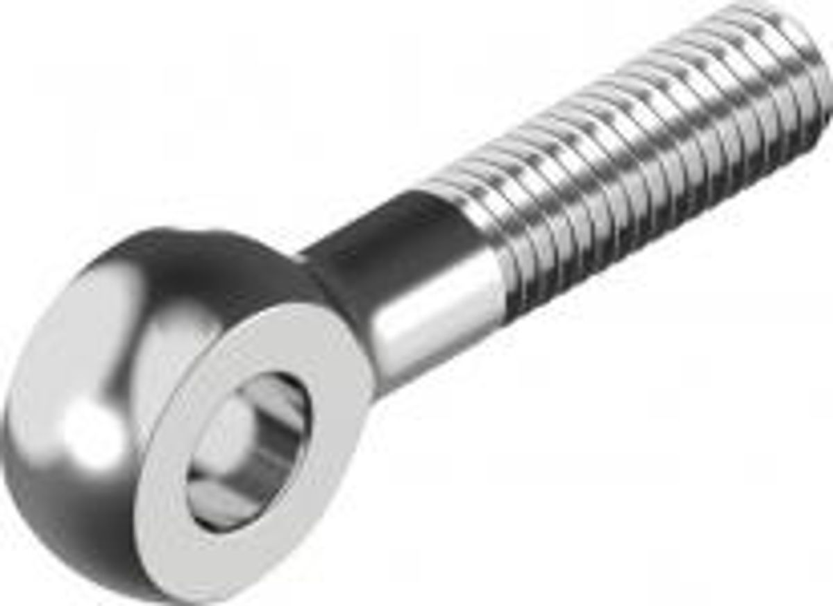 Øjebolt m10x50mm a2 rustfri din 444 b