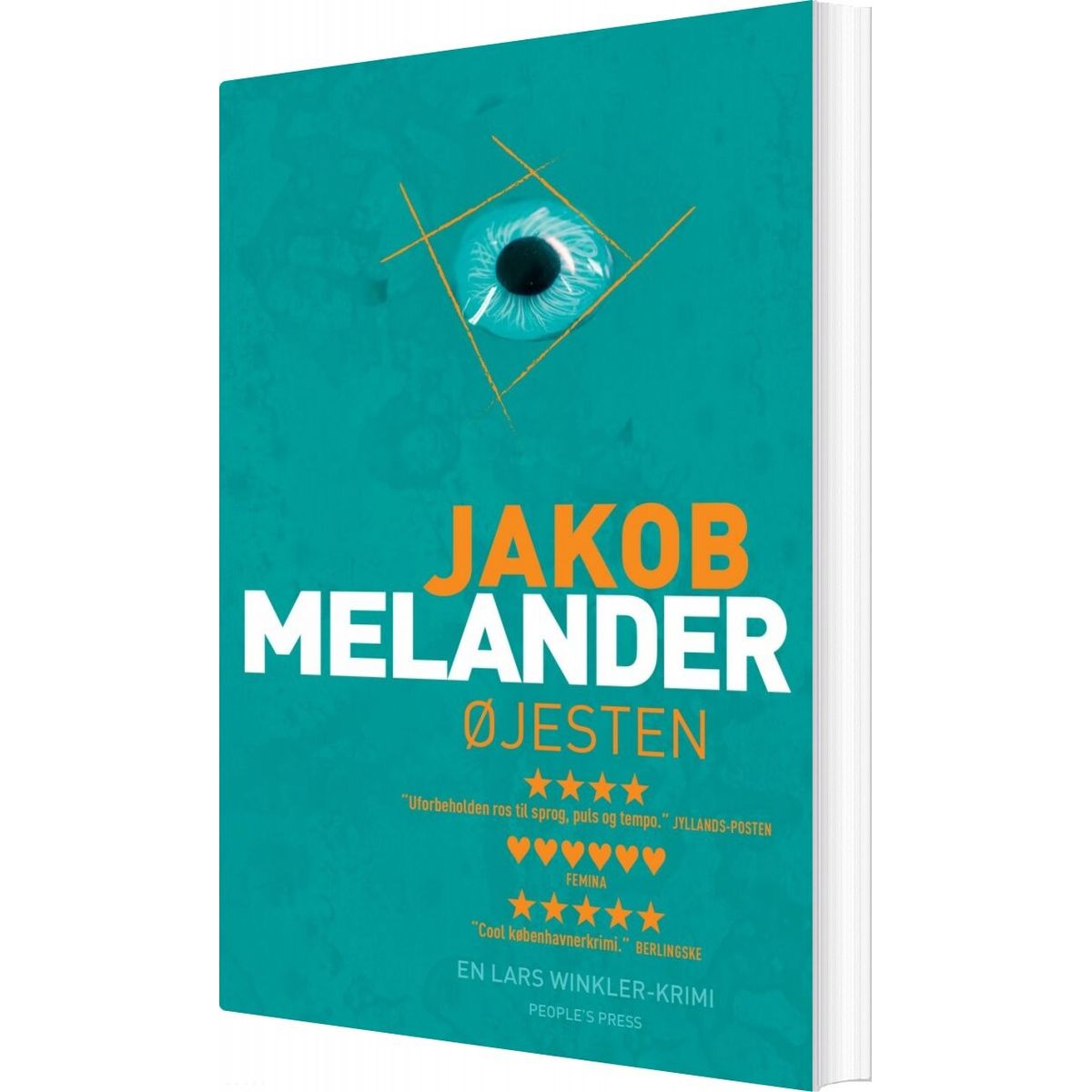 øjesten - Jakob Melander - Bog