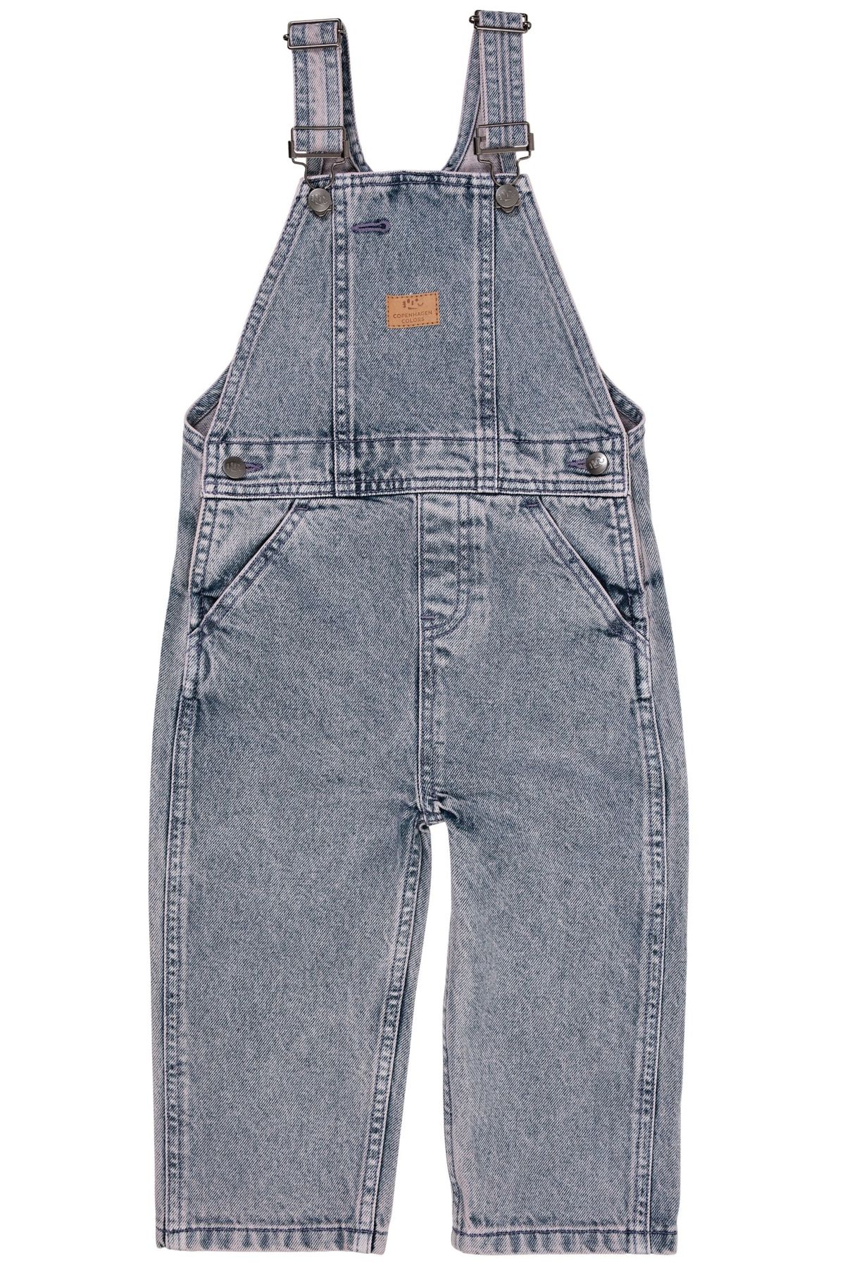 ØKOLOGISKE OVERALLS - LAVENDER DYED - LAVENDER DYED / 128