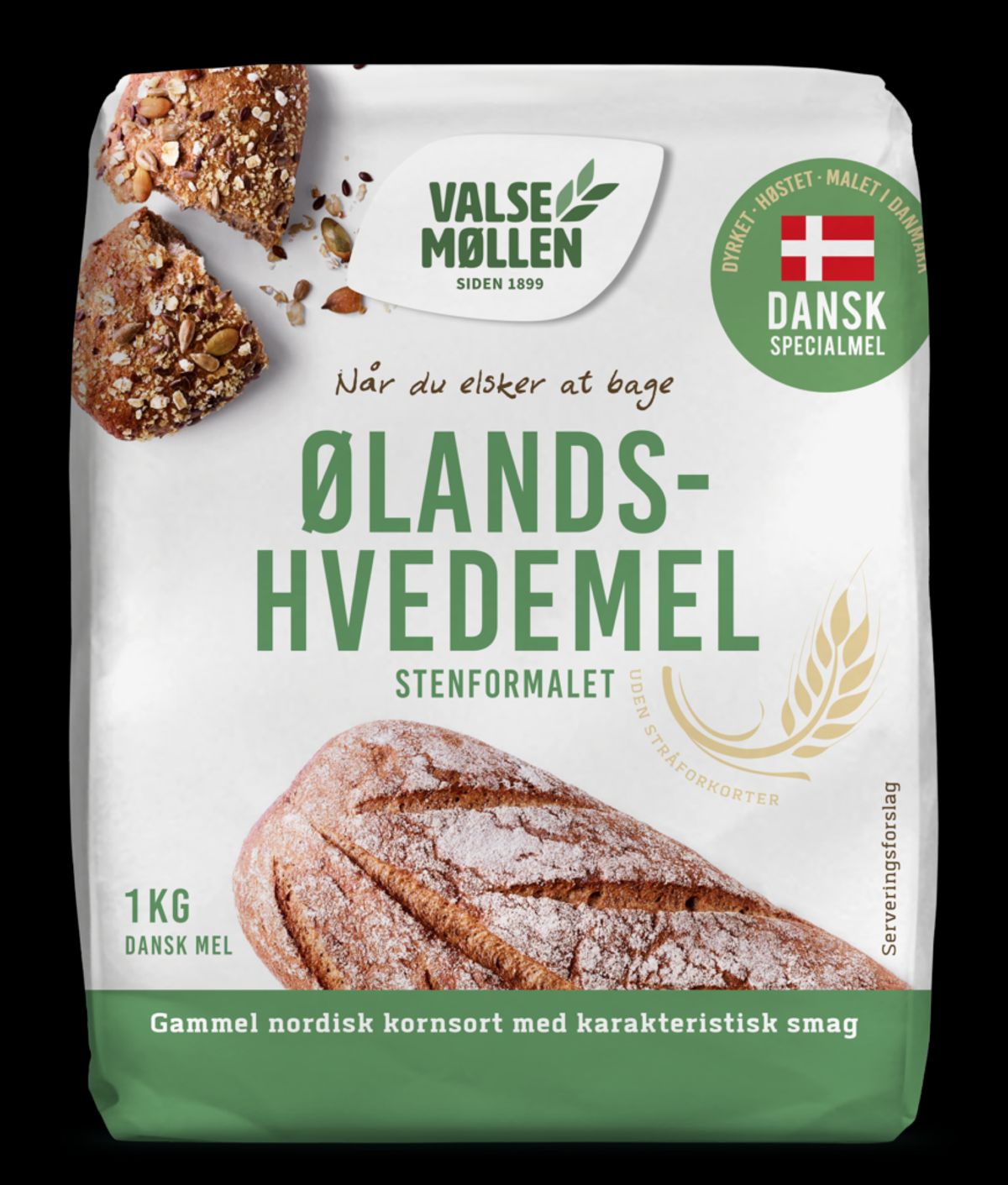 Ølandshvedemel 1 kg - Valsemøllen