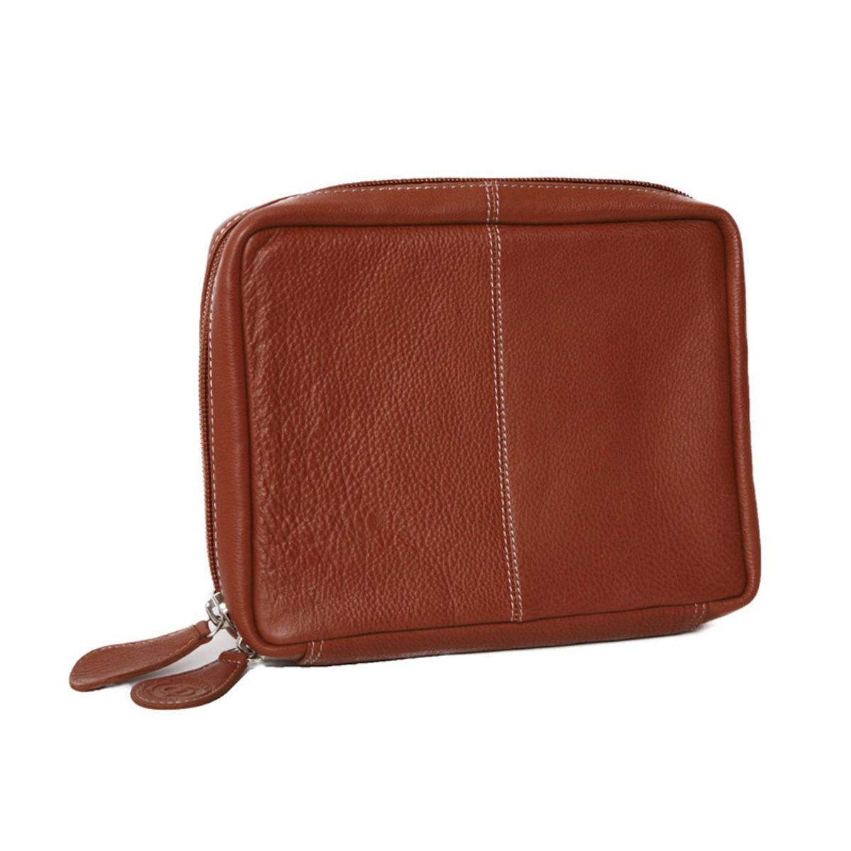 Ørskov iPad 10″ Læder Cover - Cognac m. hvide syninger