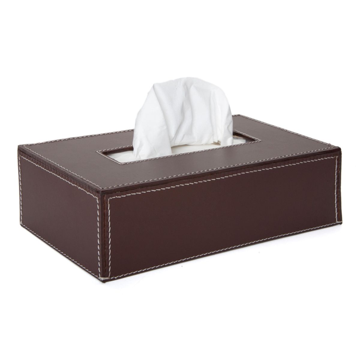 Ørskov Tissue Box Læder L: 24 B:12,5 H:7