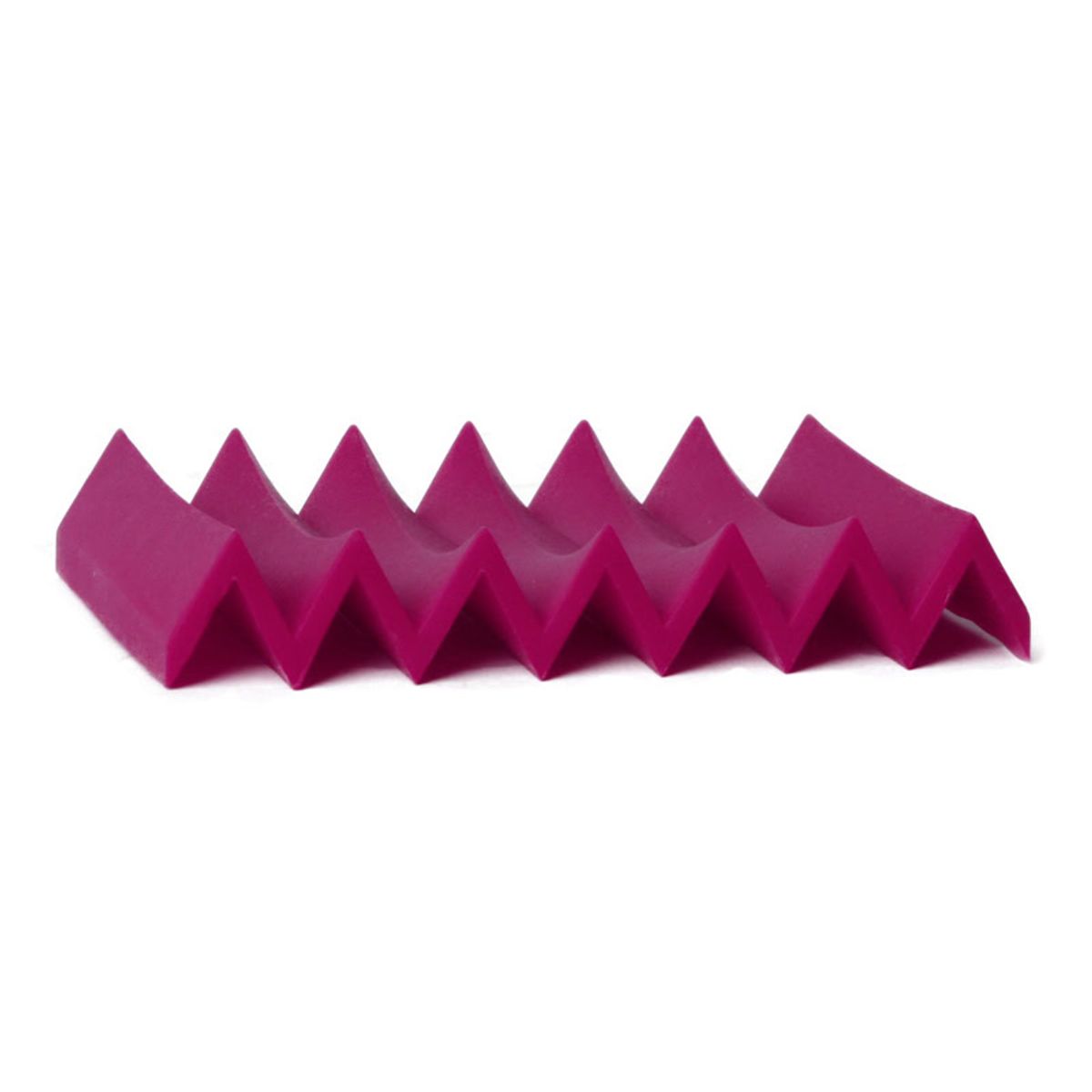 Ørskov Zigzag Sæbeskål L: 13 cm B: 8 cm - Cerise