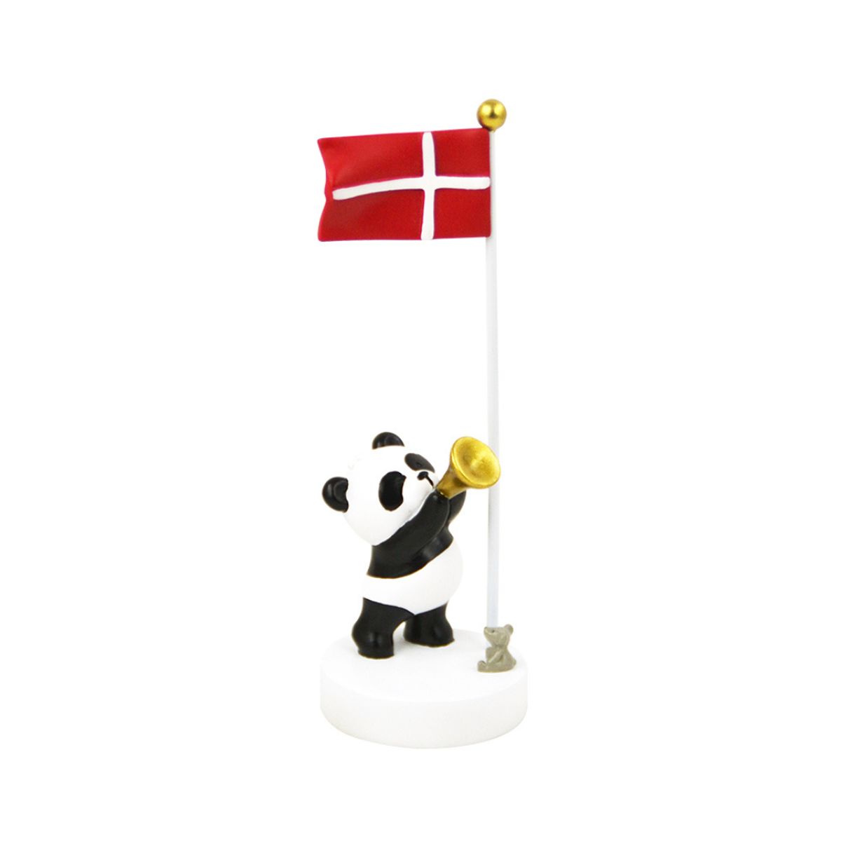 Bordflag - Panda med Trompet