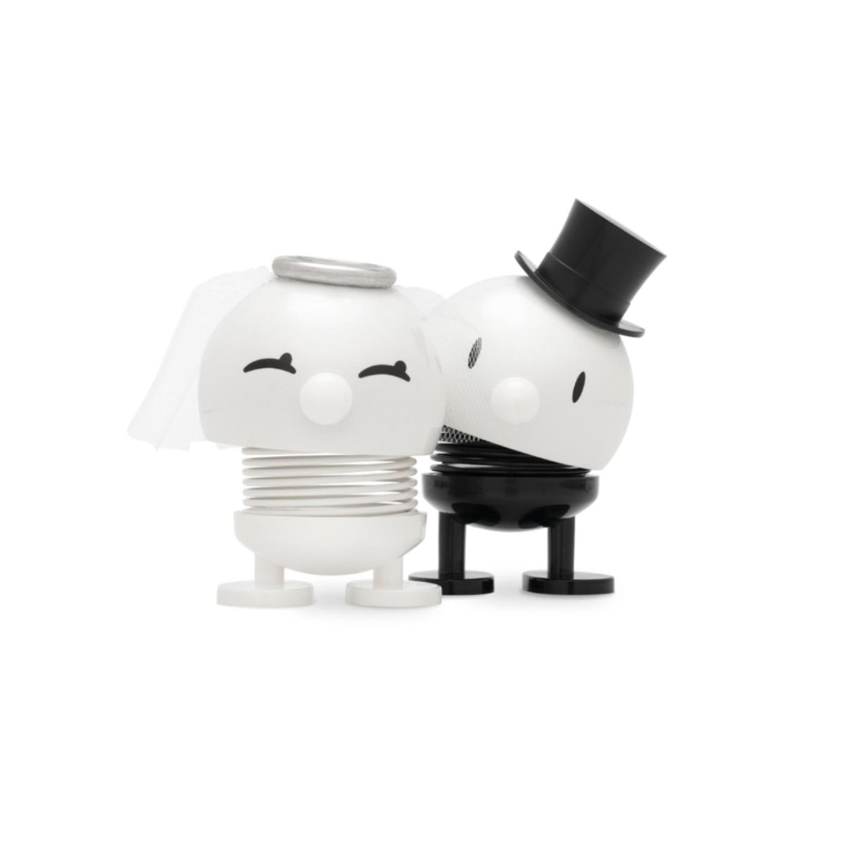 Hoptimist Groom & Bride Sort/Hvid - Small