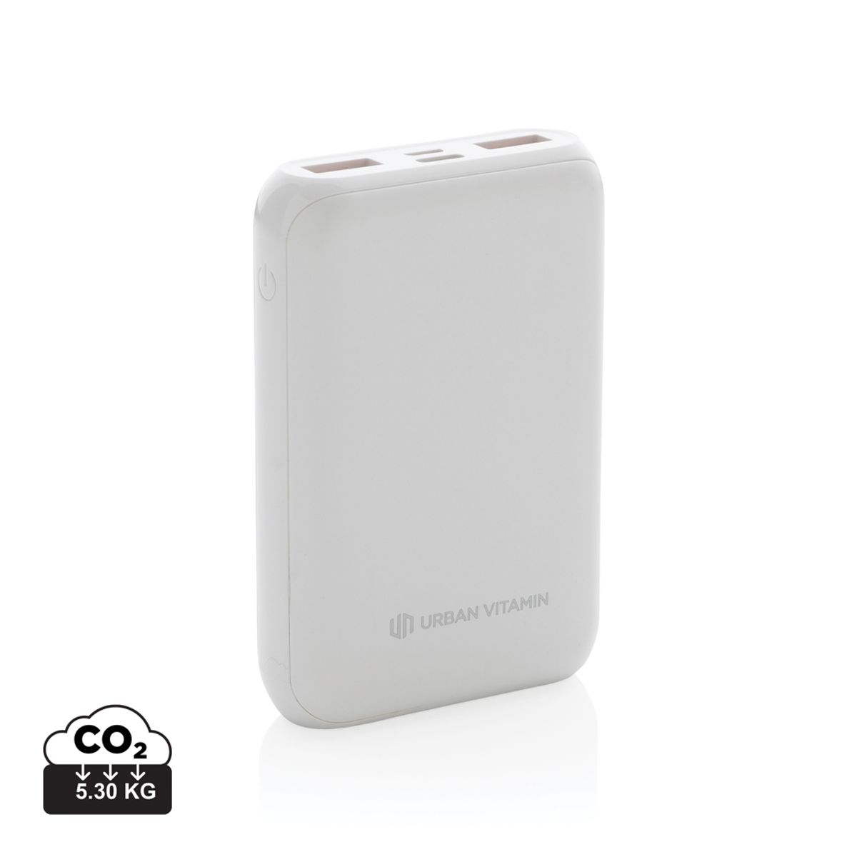 Urban Vitamin Alameda 10.000 mAh 18W PD Powerbank, Hvid