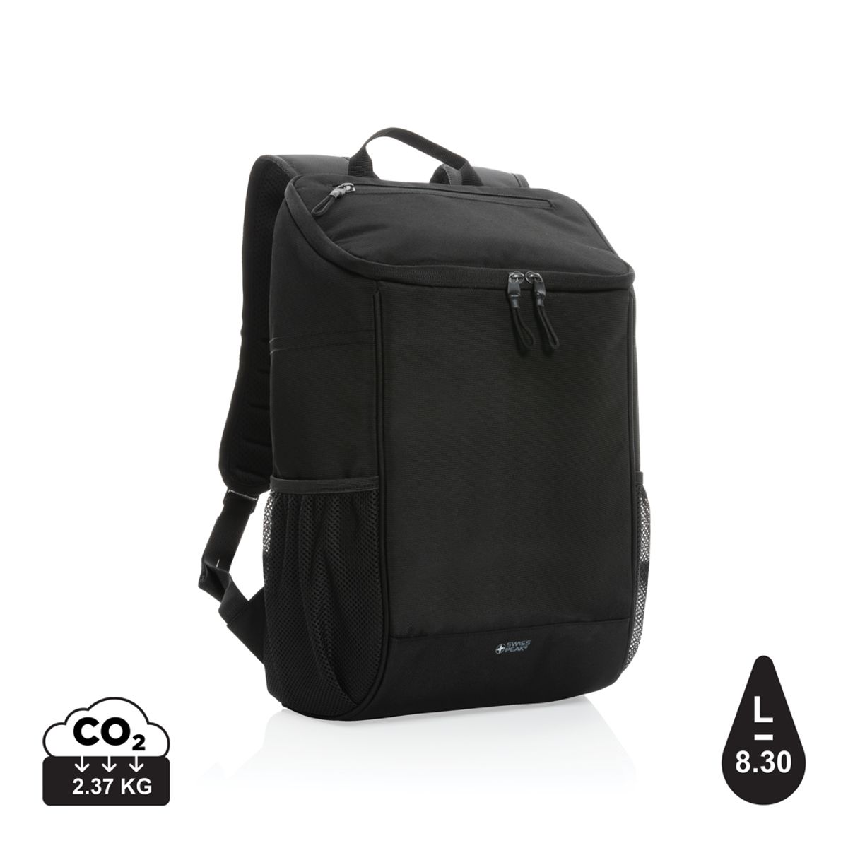 Swiss Peak Aware&trade; 1200d Deluxe Kølerygsæk, Sort