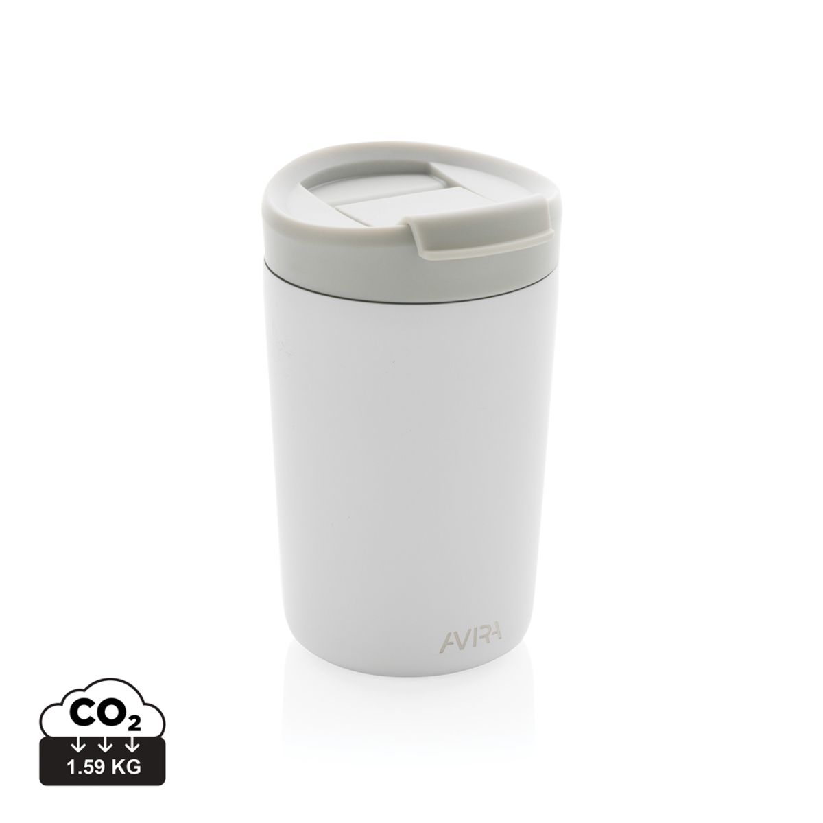 Avira Alya 300ml RCS Re-stål Tumbler, Hvid