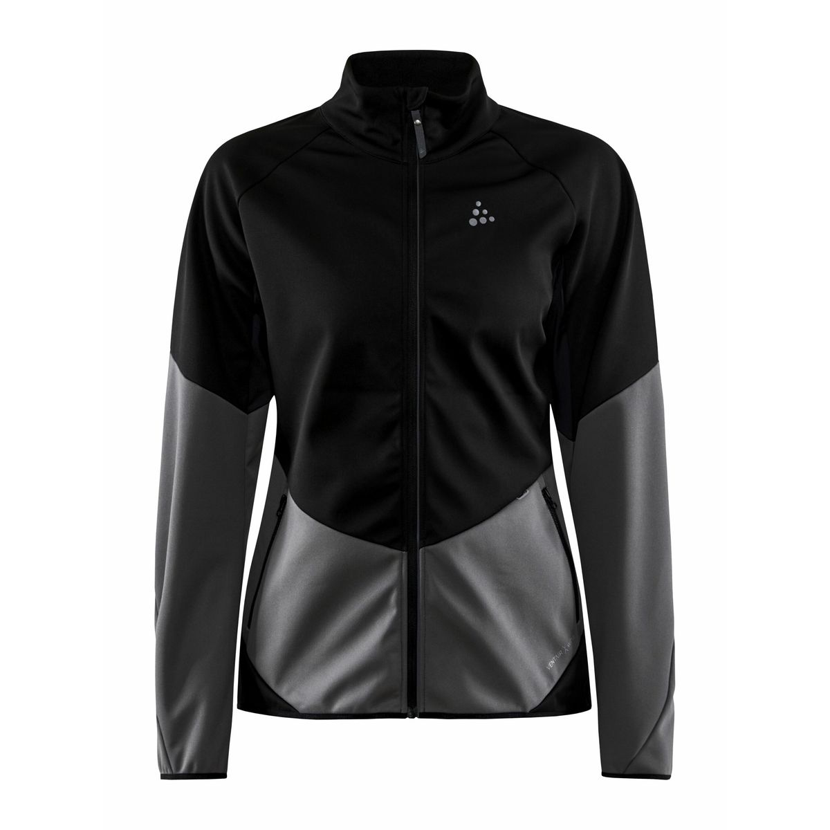 Craft - Glide jacket Kvinder - Black-Granite XS