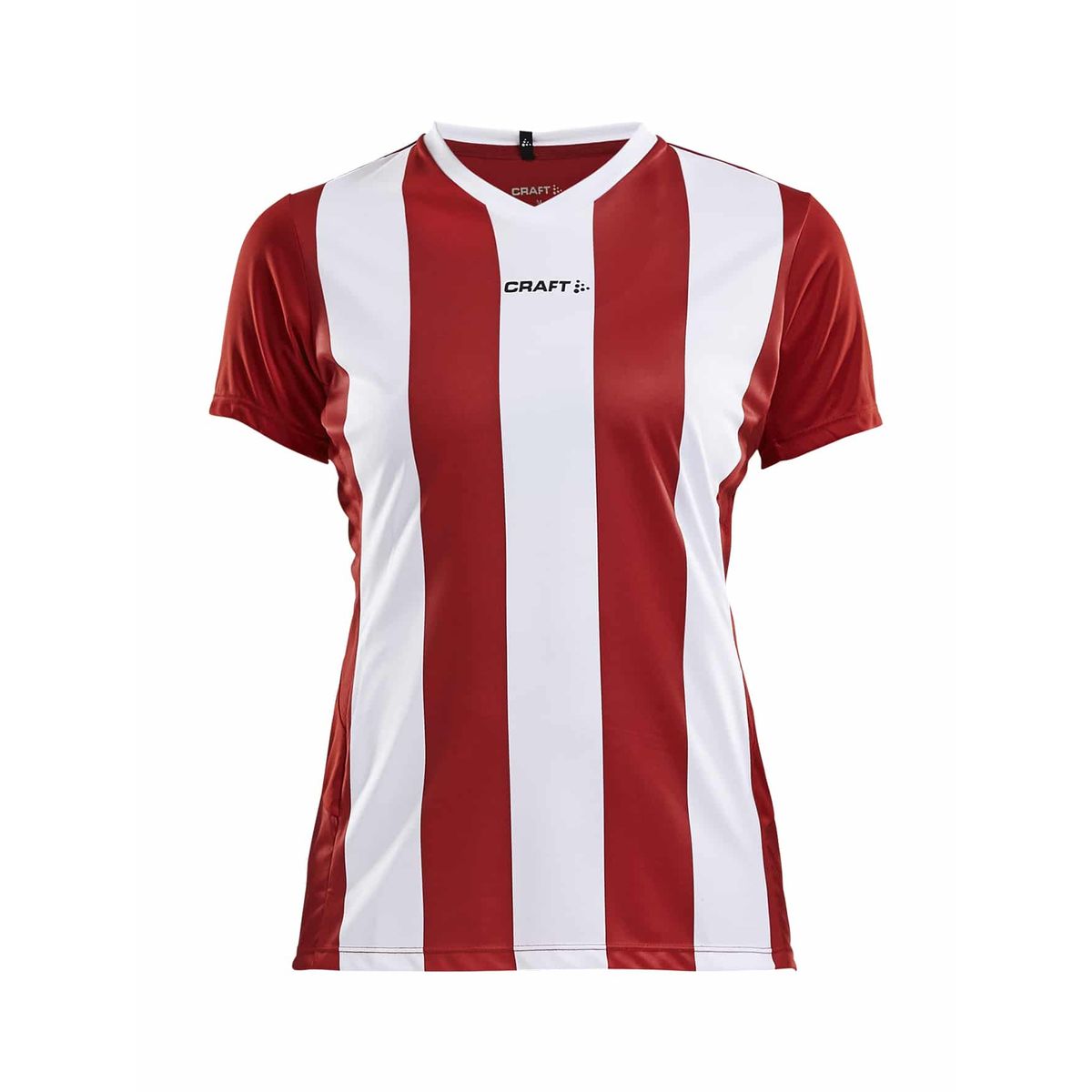 Craft - Progress Jersey Stripe Kvinder - Bright Red M