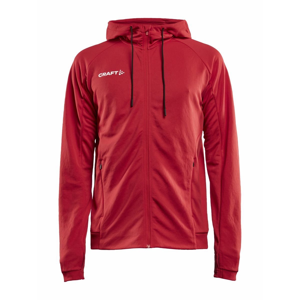 Craft - Evolve Hood Jacket Maend - Bright Red S