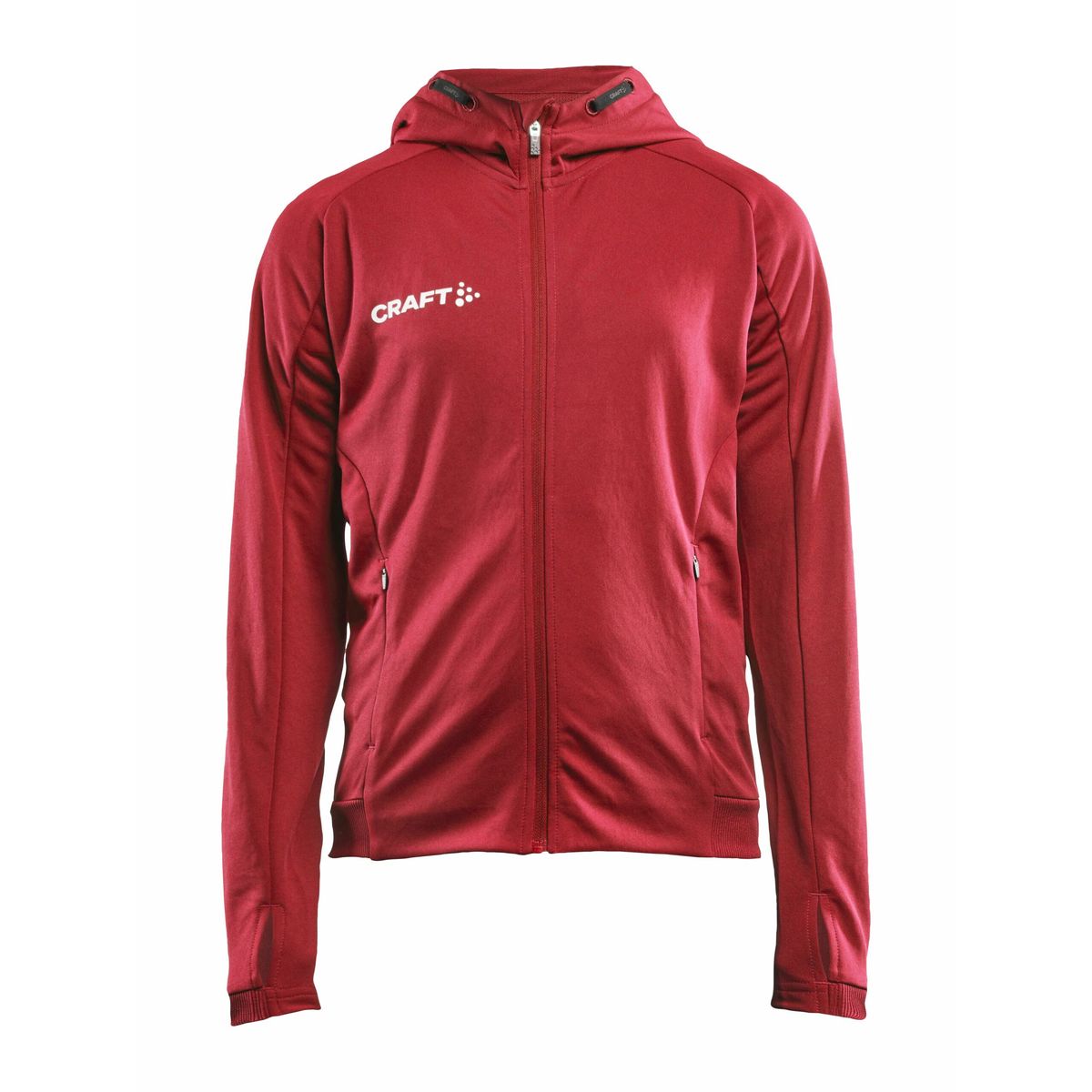 Craft - Evolve Hood Jacket JR - Bright Red 158/164