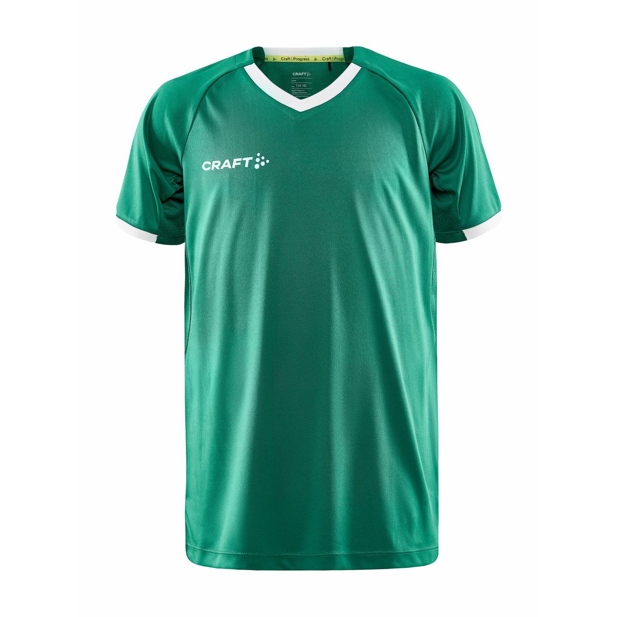 Craft - Progress 2.0 Solid Jersey JR - Team Green 146/152