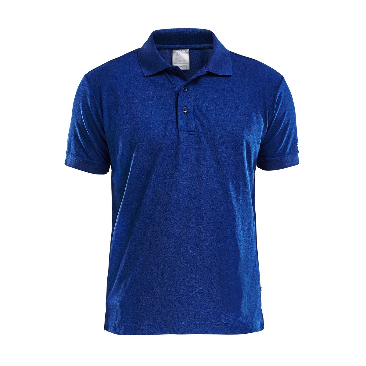 Craft - Polo Shirt Pique Classic Maend - Deep Melange XS