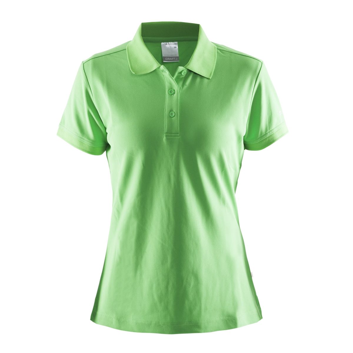 Craft - Polo Shirt Pique Classic Kvinder - Craft Green 38/M