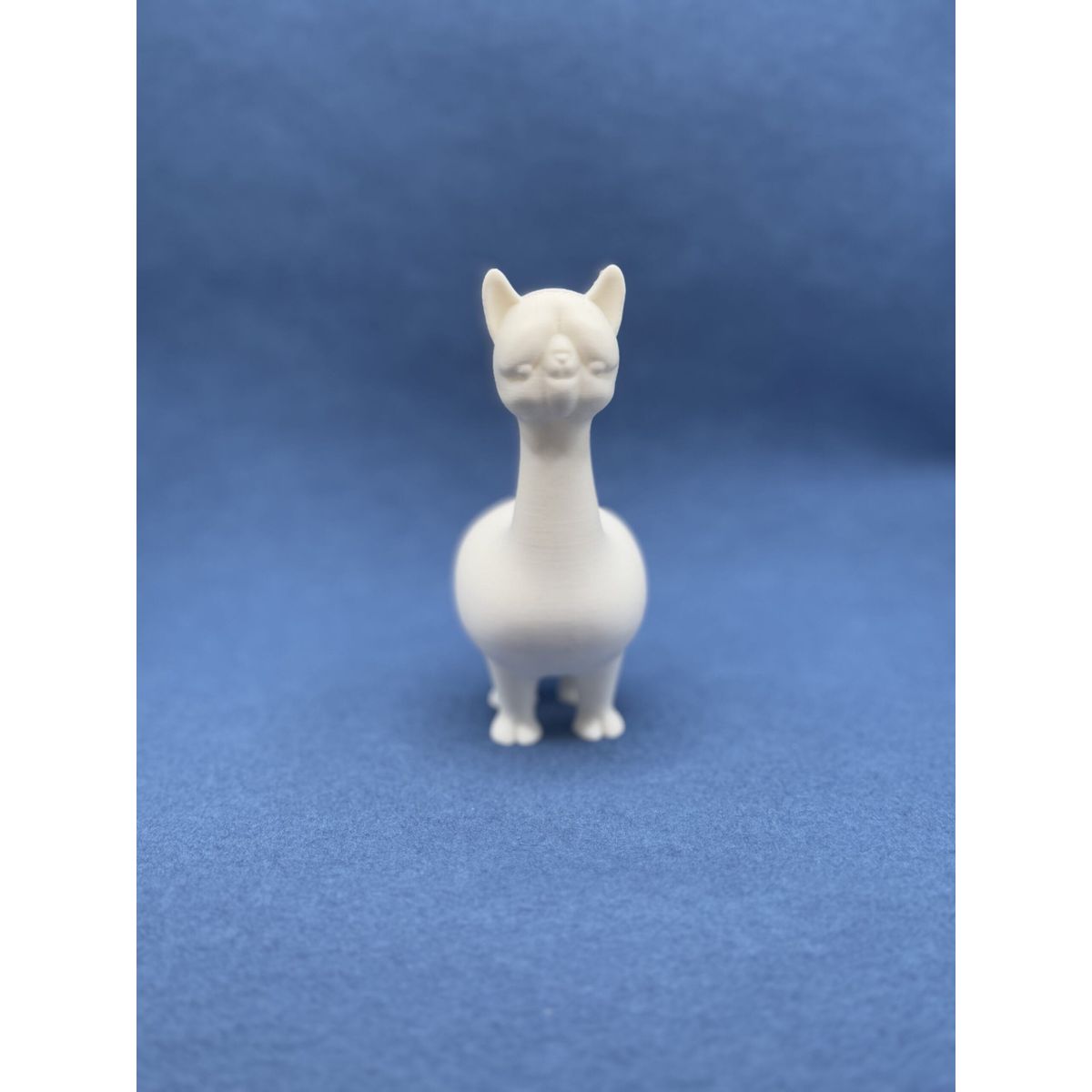 Fjollet lama figur