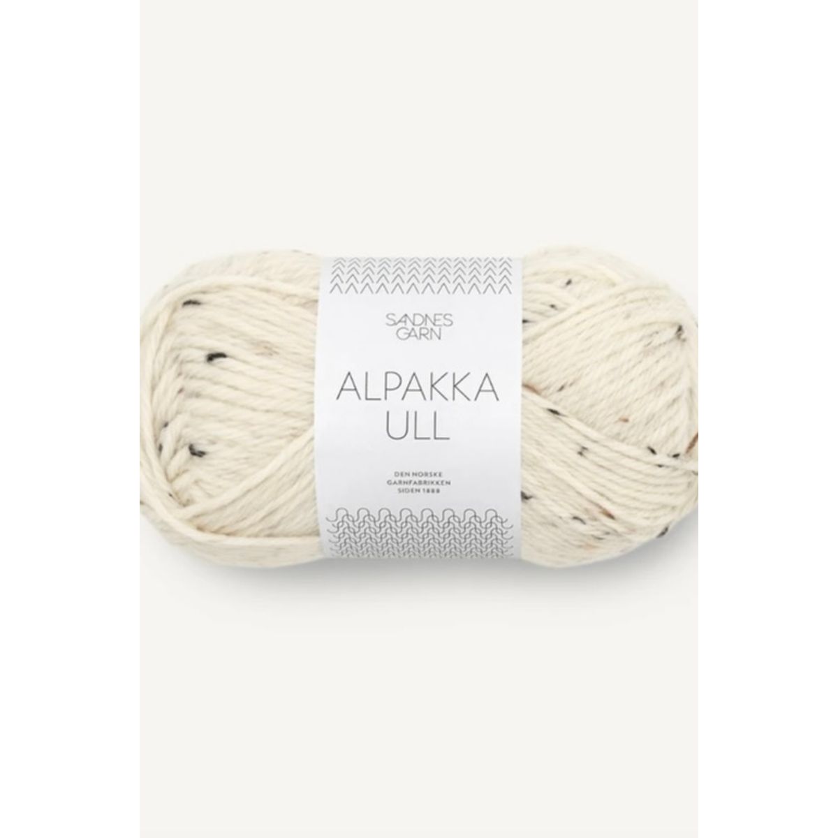 Alpakka Ull Natur Tweed 2523