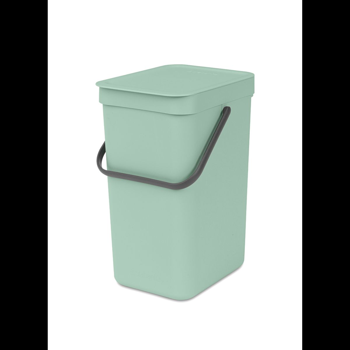 Affaldsspand m/låg sorteringskoncept 12 liter-Jade Green