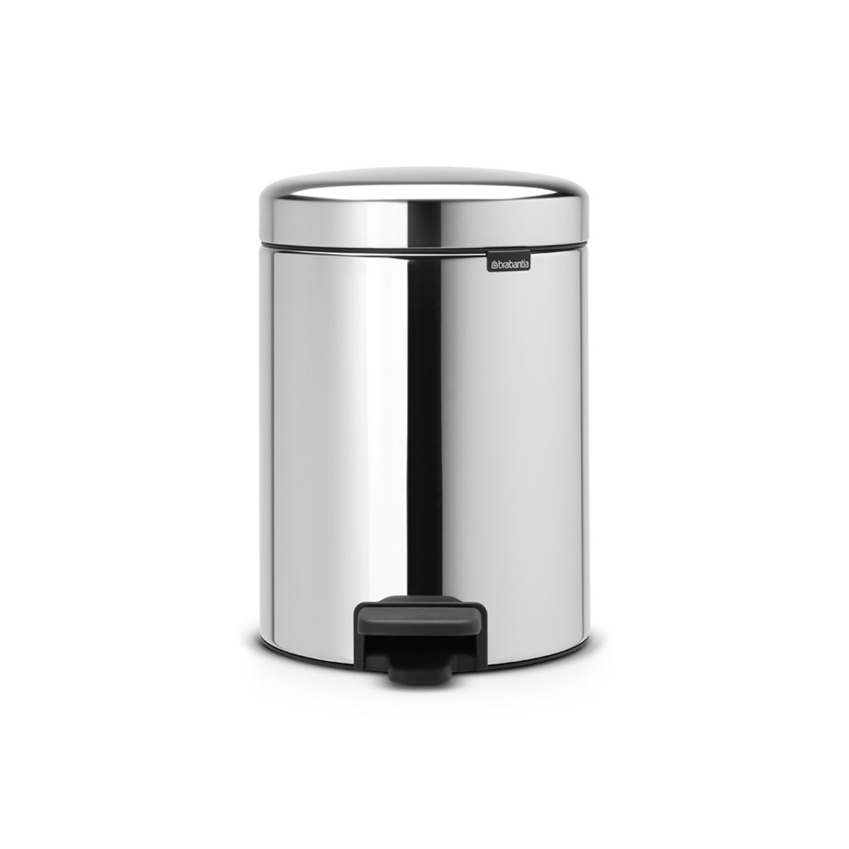 NewIcon pedalspand 2x2 liter - Brilliant Steel - Brabantia