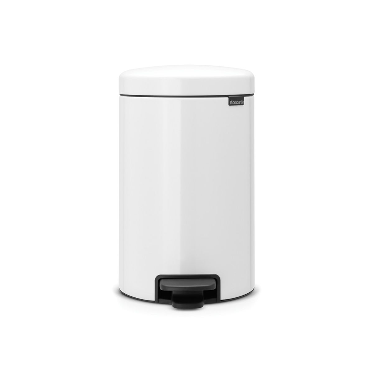 Brabantia Pedalspand 12 liter - Hvid