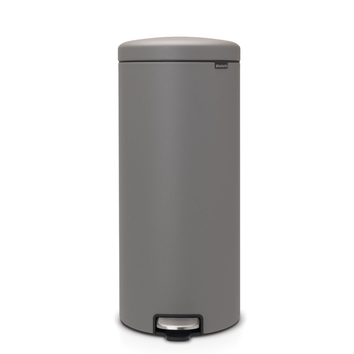 Brabantia NewIcon Pedalspand 30 liter - Mineral Concrete Grey