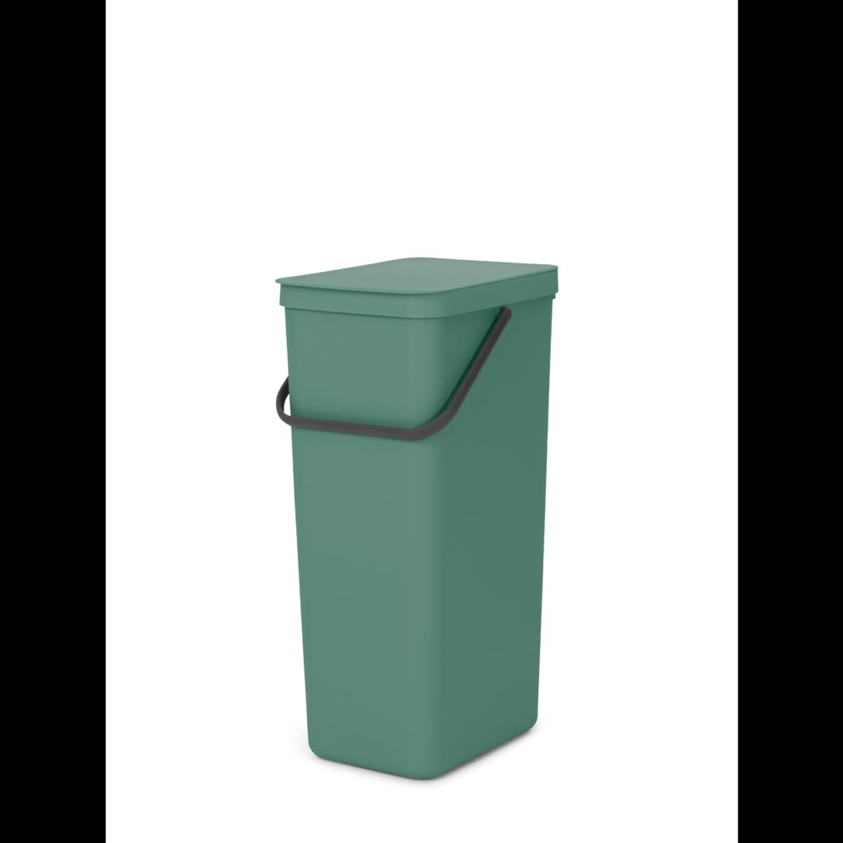 Affaldsspand m/låg sorteringskoncept 40 liter-Fir Green