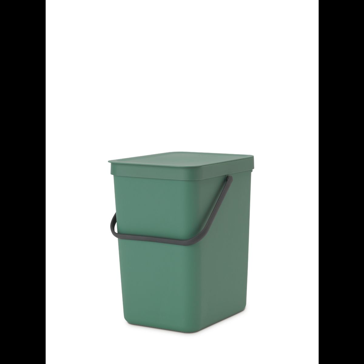 Affaldsspand m/låg sorteringskoncept 25 liter-Fir Green