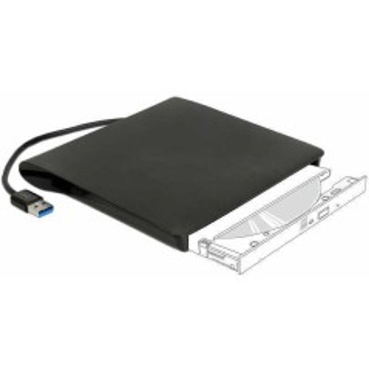 DeLOCK Ekstern Lagringspakning USB 3.0 SATA